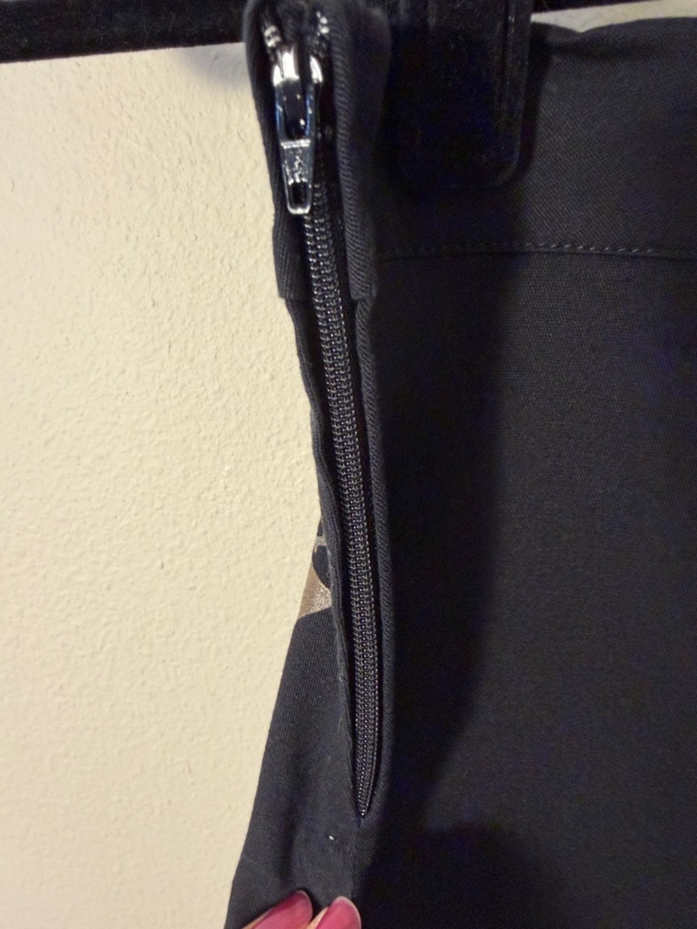 Hot Topic Lucky 13 Apparel Black Pencil Skirt Size M - Picture 4 of 6